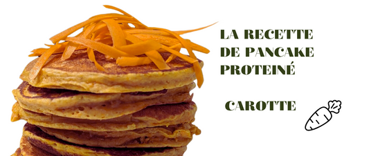 Pancake Protéiné Whey Carotte
